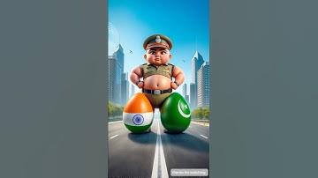 This police child is going through the way, only then the child meets 😭#ai #snake #egg #baby