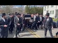 Levaya of Chaim Levi Gruner Z”L