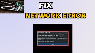 Details How to Fix Network Timeout Error in Madden Mobile 26 Update