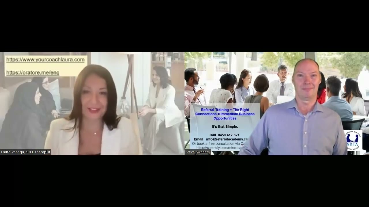 Laura Vanaga talks about RTT Therapy* on IBGR radio with Steve Sweeney