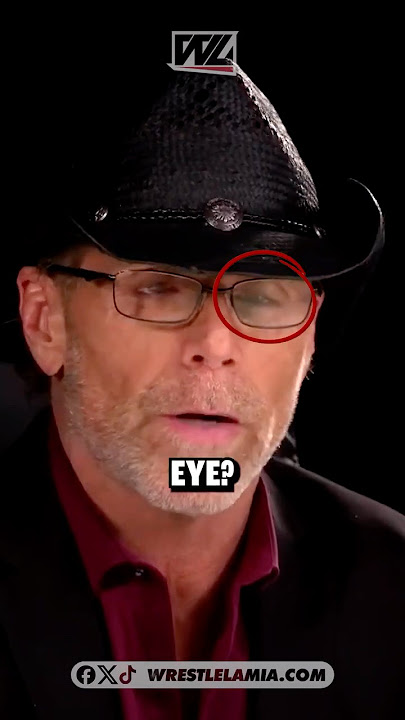 what really happened to Shawn Michaels eye?