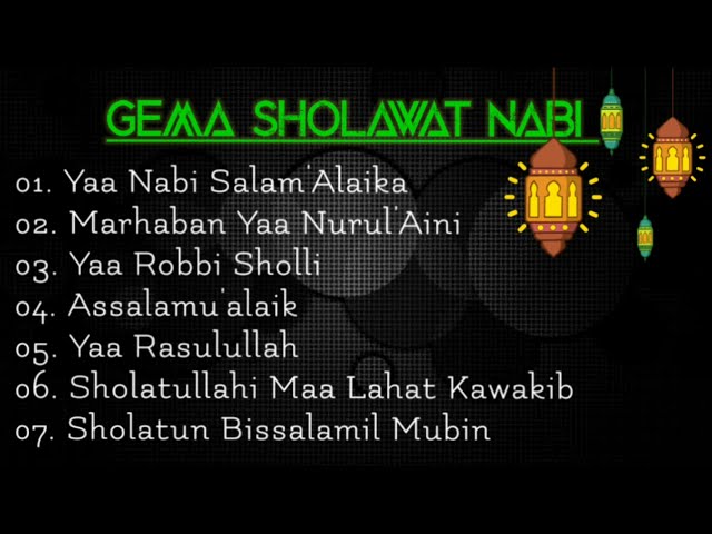 Gema Sholawat Nabi class=