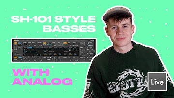 Creating a SH-101 Style Analog Bass (Like Fasme, Kasper Marott, Binary Digit, Cignol, MNLTH)