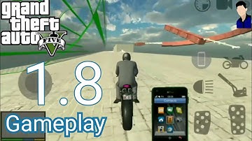 GTA 5 ANDROID 1.8 - GAMEPLAY VIDEO