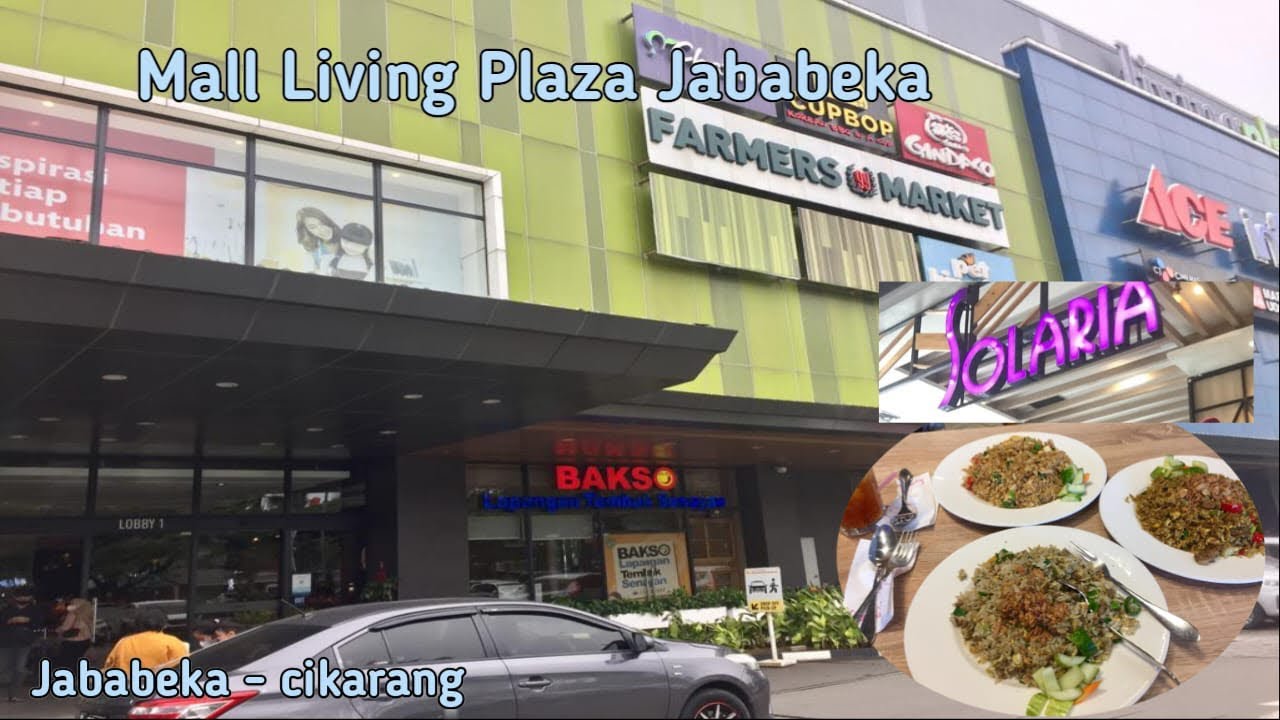 Jalan Jalan Sore di Mall Living Plaza Jababeka Cikarang Makan Nasi