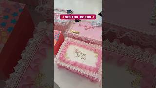 making senior boxes!🙌💝 #viralvideo #seniors #senioryear #bestfriends #crafts #backtoschool #school