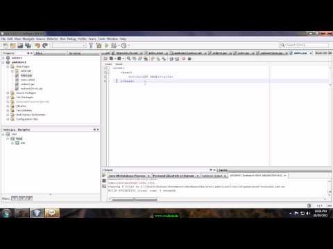 Creation of Web Service Client Using Netbeans