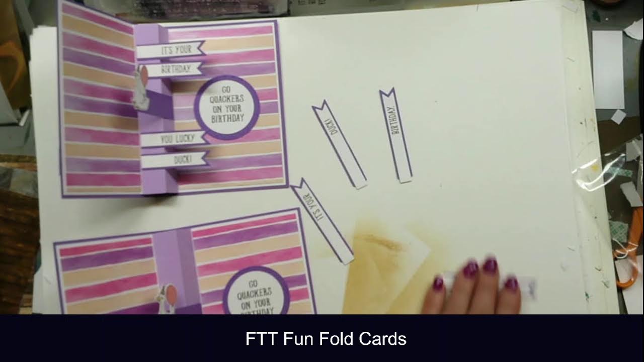 FTT Fun Fold Cards - YouTube