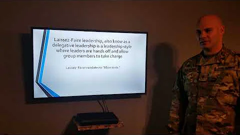 Leadership style briefing