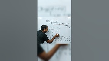 Diagonal Matrix #shorts #ytshorts  #kiranmathclasses  #diagonals  #matrix  #class12maths