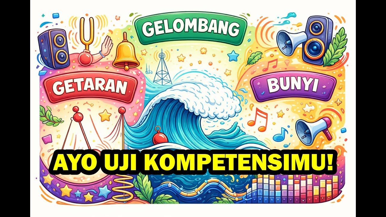 SOAL GETARAN GELOMBANG BUNYI KELAS 8 SEMESTER 2