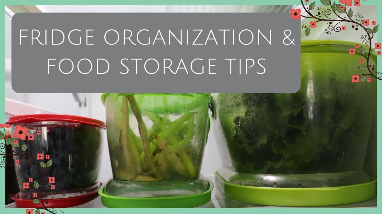 Make Food Last Longer! | Fridge Organizing & Food Storage Tips - YouTube