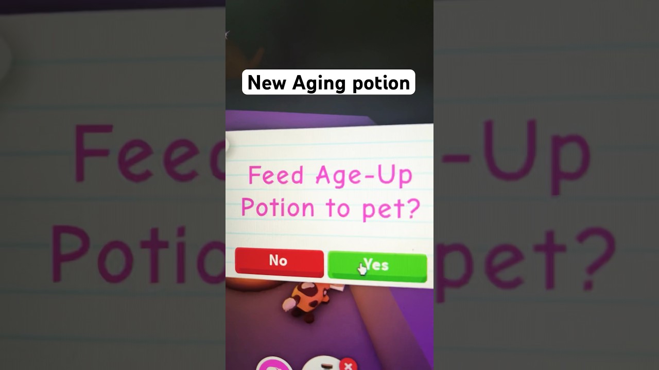 Using Age Up Potions To Make Mega Neon Pets In Adopt Me 