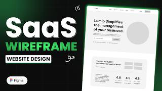 Design a SaaS Website Wireframe in Figma — Step by Step