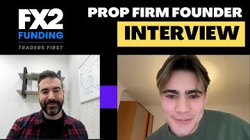 FX2 Funding Prop Firm Founder Interview | With David Dombrowsky | FXLondon