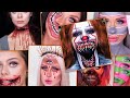 MELHORES MAQUIAGENS DE HALLOWEEN 🎃 - best Halloween makeup ideas part 1