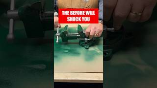 Antique Vise Restoration - ASMR