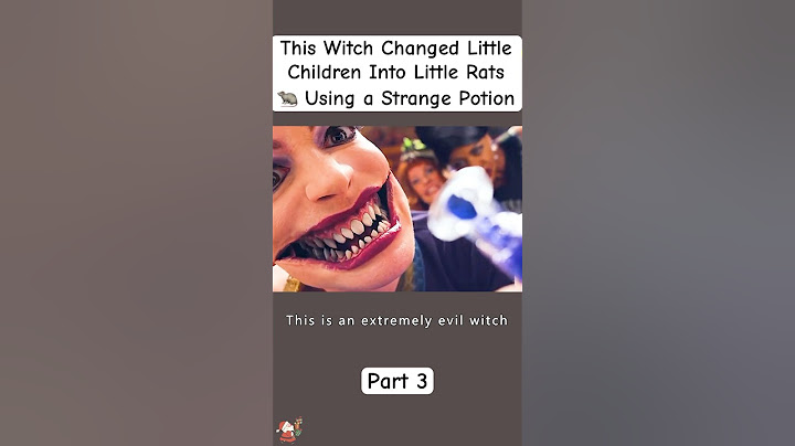 This Witch Changed Little Children Into Little Rats 🐀 Using a Strange Potion #shorts #movie #viral