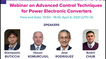 Webinar on Advanced Control Techniques for Power Electronic Converters