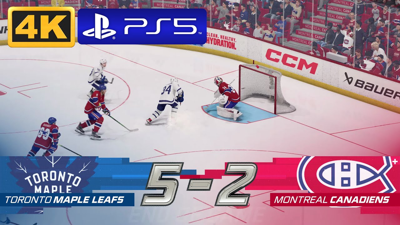 NHL 23 PS5 Gameplay 4K - YouTube