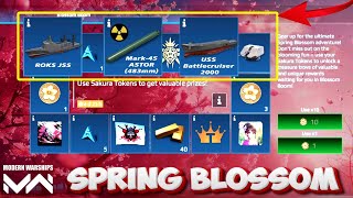 Spring Blossom Best Rewards 60 Sakura Tokens is Enough for the New Event? -Modern Warships