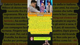 Gabriel Garko era l'uomo più amato della tv ma ogni notte tornava a casa con un segreto
