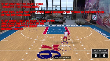NBA 2K18 HOW TO DO THE MOMENTUM BEHIND THE BACK CROSSOVER