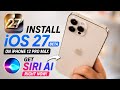 iOS 27 Beta on iPhone 12 Pro Max – Download & Install Now!.... 🔥