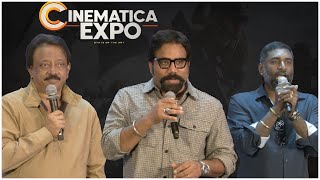 RGV and Sandeep Reddy Vanga At Cinematic Expo Novatel HICC Hyderabad | TFPC