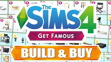 FULL BUILD & BUY SHOWCASE | The Sims 4: GET FAMOUS (Early Access Review)