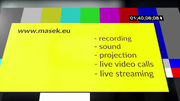 Videozáznam a streming akce / hybridní konference / technické zajištění / video / stream / ozvučení