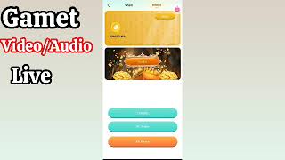 GAMET लाइवस्ट्रीम ऐप/ शुरुआती ट्यूटोरियल/ कमाई ऐप 2025 screenshot 2