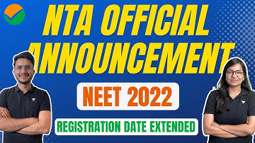 NEET 2022 Registration Date Extended | Dr. Anand Mani and Team