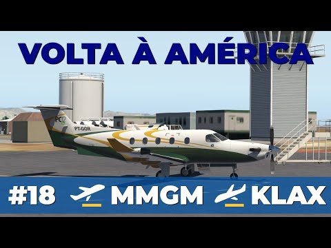 Volta à América em PC-12 inclui voo de Guaymas (MMGM) a Los Angeles (KLAX)