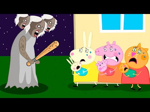 Peppa Pig vs Granny In Island? Please Help Peppa And George Pig...! 🧟‍♀️ | Peppa Pig Funny Animation