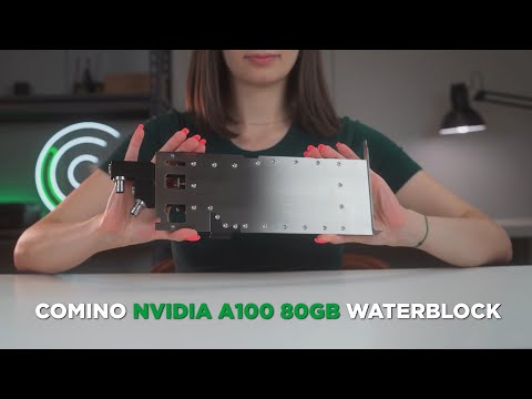 Comino Nvidia A100 80Gb waterblock | Copper / Stainless steel / POM