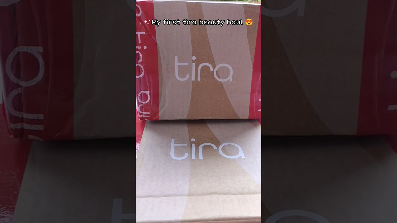 My first Tira Beauty haul launched by Ambani's ✨ 