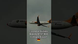 #aviation #avgeek #planespotting Corendon Airlines #Boeing B737 #Airplane #takeoff #airport #planes