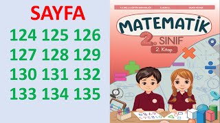 2.Sinif Matemati̇k Ders Ki̇tabi 2.Ki̇tap Sayfa 124 125 126 127 128 129 130 131 132 133 134 135