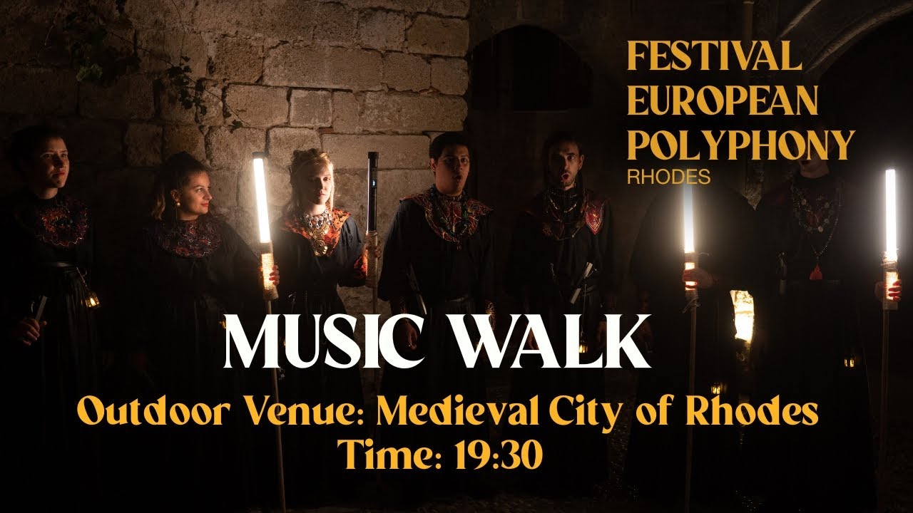 MUSIC WALK WITH THE FRENCH CHOIR MIKROKOSMOS​ - FEP24Rhodes