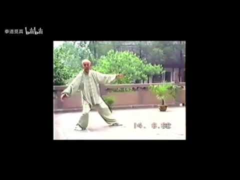 楊式太極拳架匯綜 楊澄甫→李雅軒→黃星橋 #kungfu #martialarts