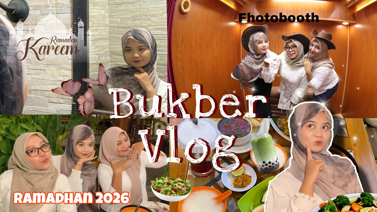 Bukber Vlog Ramadhan 2026  || Photobooth📸 , journaling 📝, memasak udang saus asam manis 🍳💖