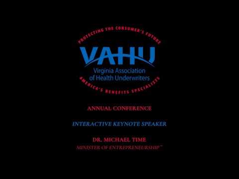 Dr. Time at Virginia Association of Health Underwriters Annual Conference