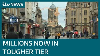 Millions more now living under stricter Covid restrictions | ITV News
