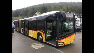 Postauto Schweiz Zürich Route 236 Hausen am Albis, Post to Bahnhof Wiedikon (Timelapse Video)