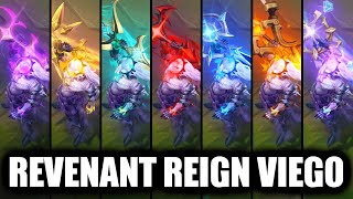 Revenant Reign Viego All Sword Forms Skin Spotlight (League of Legends)