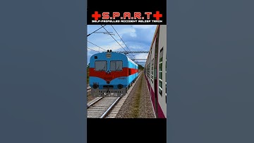 SPOTTED LIVE! 🚨 2 SPART Trains Cross EMU in Action | Indian Railways Rescue Train Scene | MUST WATCH