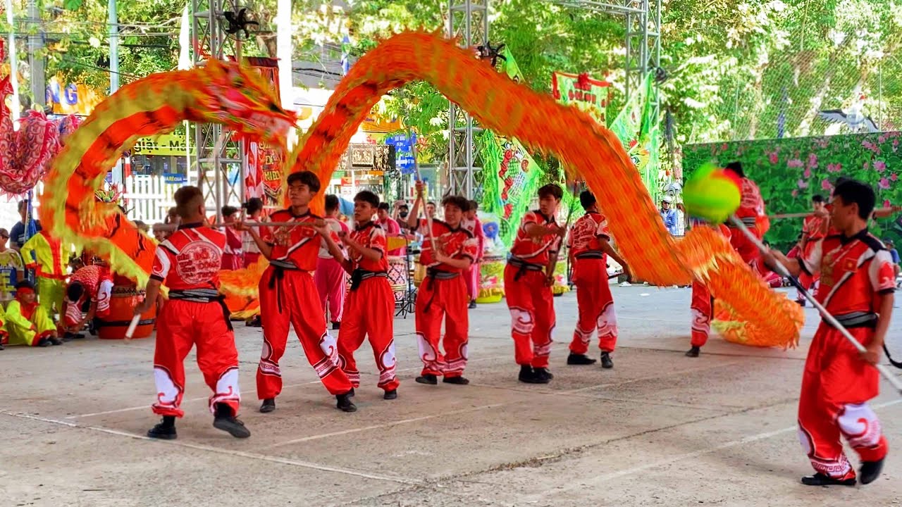 Múa lân hay 2024 - Đoàn LSR Đỗ Công Tường  biểu diễn múa rồng thi Lân Rồng TP. Hồng Ngự mở rộng 2024
