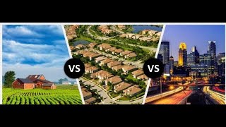 Rural, Suburban, or Urban Community?