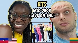 BTS (방탄소년단) - Mic Drop Reaction (Live on SNL) | FIRST TIME HEARING MIC DROP